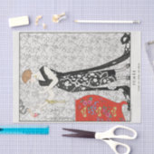 ジョージ・バービア、アールデコティッシュペーパー 薄葉紙 (クラフト)