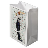 ジョージ・バービア、アールデコ中抱き枕 ミディアムペーパーバッグ (裏面アングル)