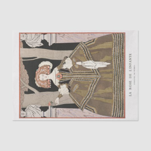 ジョージ・バービア、アールデコ 薄葉紙 (正面)