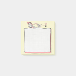 ジョージ・バービア・ファッショナブル・ウーマン ポストイット