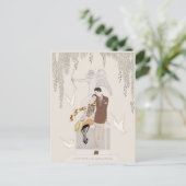 ジョージ・バービア・ロートマン1925年秋の恋人たちCC1226 ポストカード (スタンド正面)