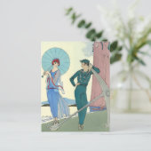 ジョージ・バービエによる言葉のないロマンス ポストカード (スタンド正面)