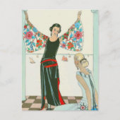 ジョージ・バービエの僕の翼が見える ポストカード (正面)