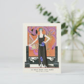 ジョージ・バービエの慈悲のない美しい婦人 ポストカード (スタンド正面)