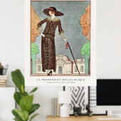 ジョージ・バービエの憂鬱なウォーカー ポスター (ホームオフィス)