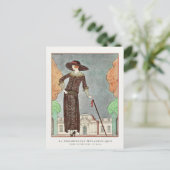 ジョージ・バービエの憂鬱なウォーカー ポストカード (スタンド正面)