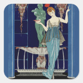 ジョージ・バービエの貝殻の泉 スクエアシール (正面)