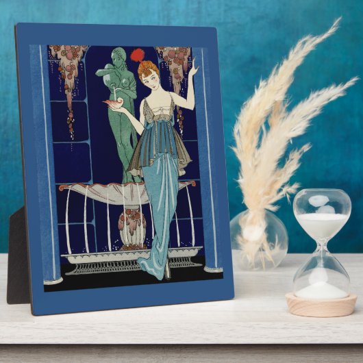 ジョージ・バービエの貝殻の泉 フォトプラーク (側面)