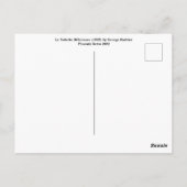 ジョージ・バービエ葉書 ポストカード (裏面)