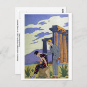 ジョージ・バービエ葉書 ポストカード (正面/裏面)