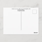 ジョージ・バービエ葉書 ポストカード (裏面)