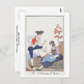 ジョージ・バービエ葉書 ポストカード (正面/裏面)