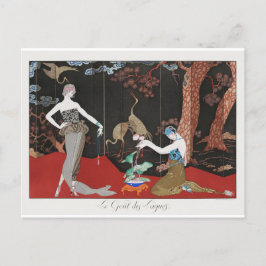 ジョージ・バービエ葉書 ポストカード