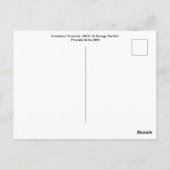 ジョージ・バービエ葉書 ポストカード (裏面)