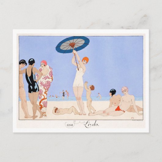 ジョージ・バービエ葉書 ポストカード (正面)