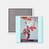 ジョージ・バービエ「ロワゾヴォラージュ」 1914 マグネット (正面/裏面)