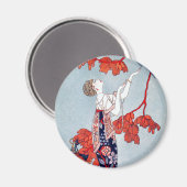 ジョージ・バービエ「ロワゾヴォラージュ」 1914 マグネット (正面/裏面)