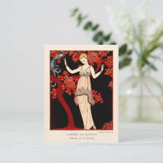 ジョージ・バービールによるL'Arbre de science ポストカード