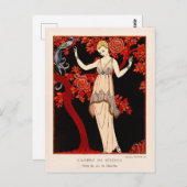 ジョージ・バービールによるL'Arbre de science ポストカード (正面/裏面)