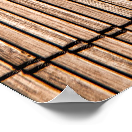 ジョージ・パトン将軍による戦争引用文の目的 ポスター (角)