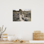 ジョージ・ヒッチコックのエジプトへの飛行 ポスター (キッチン)