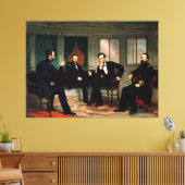 ジョージ・ピーター・アレクサンデル・ヒーリーによる平和構築家 キャンバスプリント (インサイチュ (リビング))