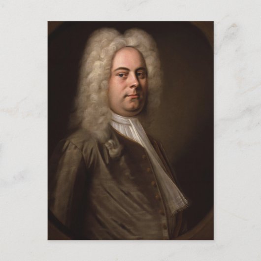 ジョージ・フリードリック・ハネルバイバルタサール・デンナー ポストカード (正面)