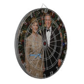 ジョージ・ブッシュ大統領、ローラ・クリスマスホワイトハウス ダーツボード (正面左)