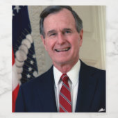 ジョージ・ブッシュ大統領 ワインラベル (シングルラベル)