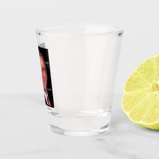 ジョージ・ブッシュ第43回米国アメリカ大統領写真 ショットグラス (右)