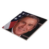 ジョージ・ブッシュ第43回米国アメリカ大統領写真 タイル (側面)