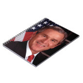 ジョージ・ブッシュ第43回米国アメリカ大統領写真 ノートブック (左側)