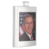 ジョージ・ブッシュ第43回米国アメリカ大統領写真 フラスク (右)