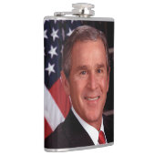 ジョージ・ブッシュ第43回米国アメリカ大統領写真 フラスク (右)