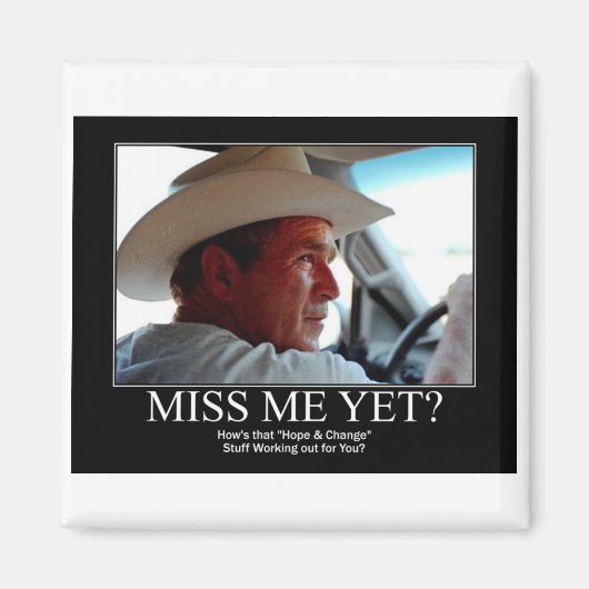 ジョージ・ブッシュ マグネット (正面)