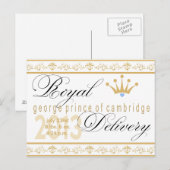ジョージ・プリンスオブケンブリッジ土産ポストカード ポストカード (正面/裏面)