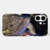 ジョージ・ヘンリーによる扇子を持つ日本人女性 Case-Mate iPhoneケース (裏面 (横))