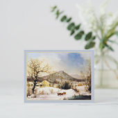 ジョージ・ヘンリー・デュリ素朴ー・カントリー・クリスマスファーム ポストカード (スタンド正面)