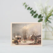 ジョージ・ヘンリー・デュリ素朴ー・クリスマス・カントリー ポストカード (スタンド正面)