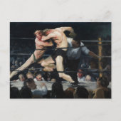 ジョージ・ベローズスタグアットシャーキーのボクシング ポストカード (正面)