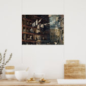 ジョージ・ベローズ ポスター (キッチン)