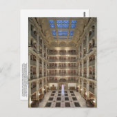 ジョージ・ペアブディ図書館はがき ポストカード (正面/裏面)