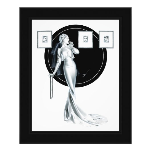 ジョージ・ペティによって男を選ぶ フォトプリント (正面)