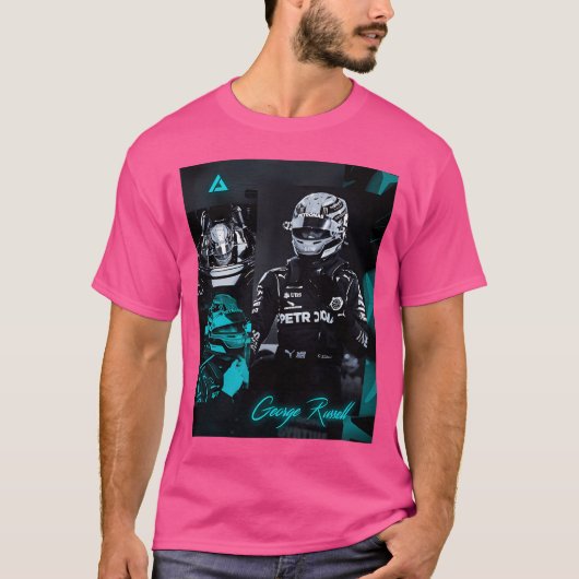 ジョージ・ラッセル・フォーミュラ・ワン Tシャツ (正面)