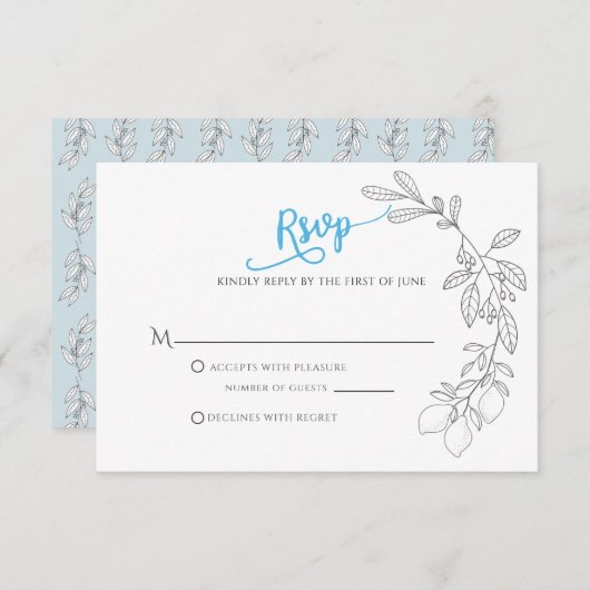 ジョージ レスポンス カード (正面/裏面)