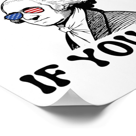 ジョージ・ワシントもしン4tを失うのは反逆者だけだ ポスター (角)