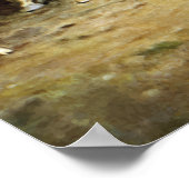 ジョージ・ワシントンがキリスト教会に到着 ポスター (角)