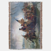 ジョージ・ワシントンがデラウェアを横切る スローブランケット (正面縦)