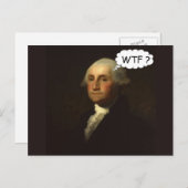 ジョージ・ワシントンが墓の中で回転 ポストカード (正面/裏面)