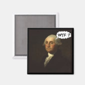 ジョージ・ワシントンが墓の中で回転 マグネット (正面/裏面)